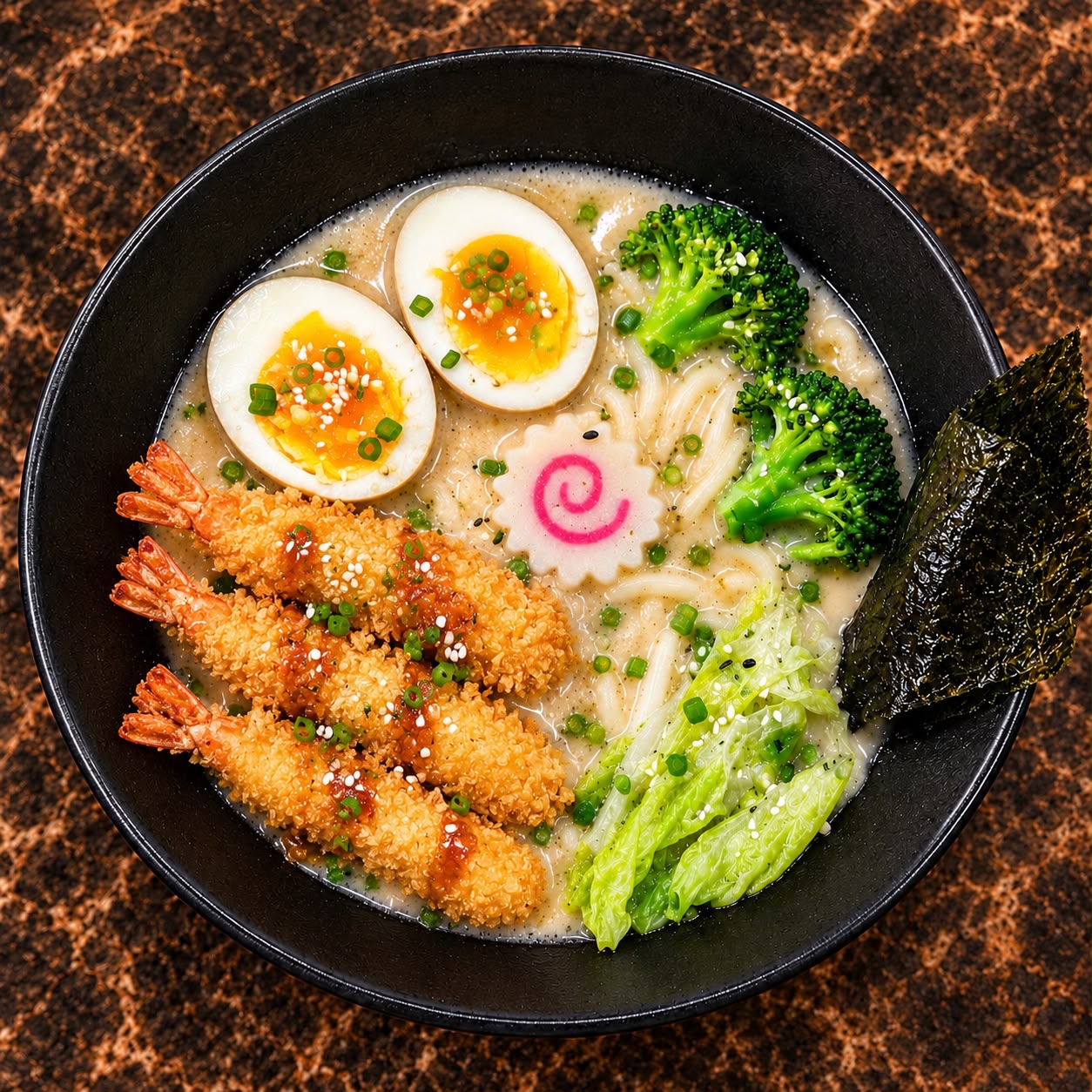 Ramen Tampura Crevettes