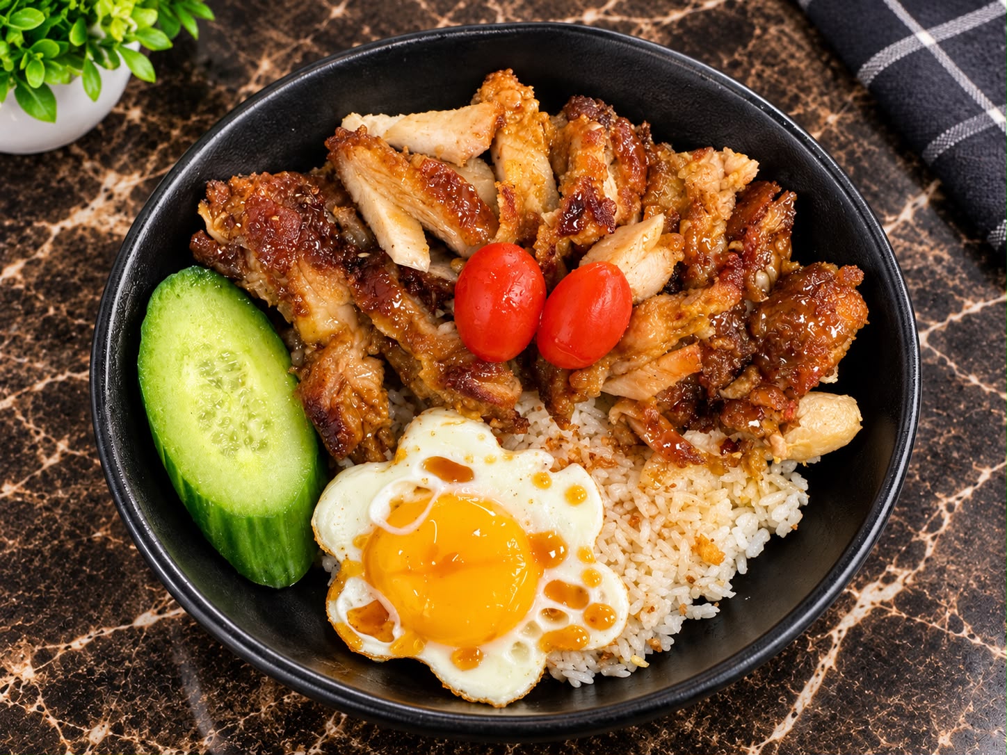 Donburi Poulet Grille