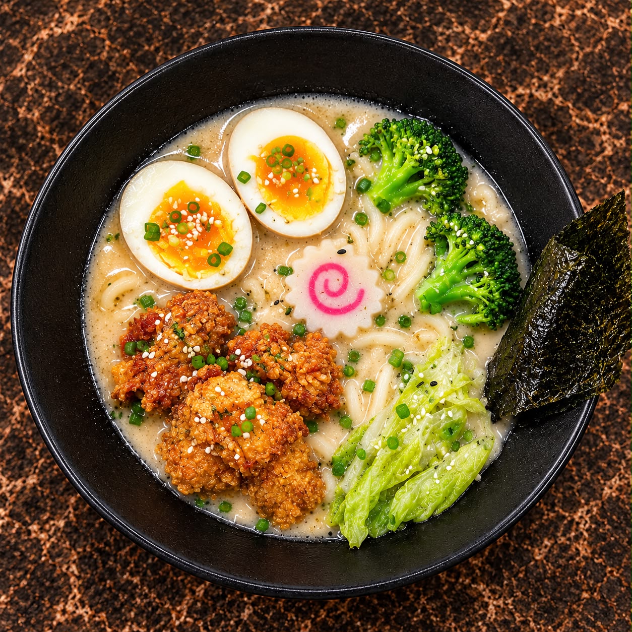 Ramen Poulet Frit karaage halal